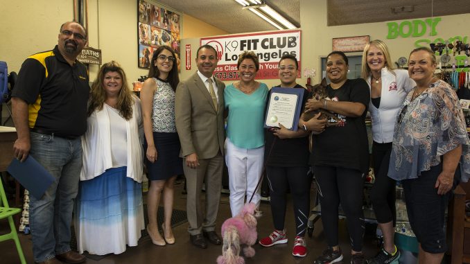 Metro Pet Spa & Fitness Centers and K9 Fit Club® Los Angeles Grand Opening Celebration. Photo credit: Angela Chen Photography email:  acpeters@charter.net website:www.angelachenphotography.com