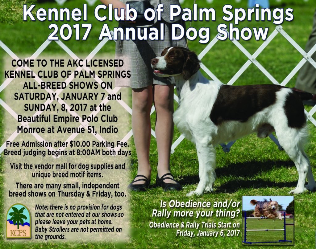 Kennel Club of Palm Springs Annual Dog Show Pet Companion Magazine